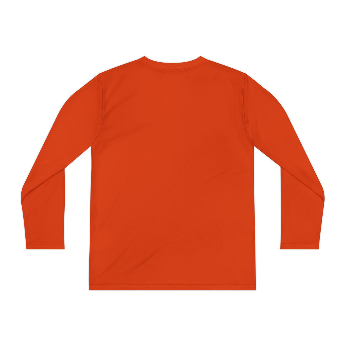 Youth Long Sleeve Tee — "Cozy Season" Blue Checkerboard Poinsettia